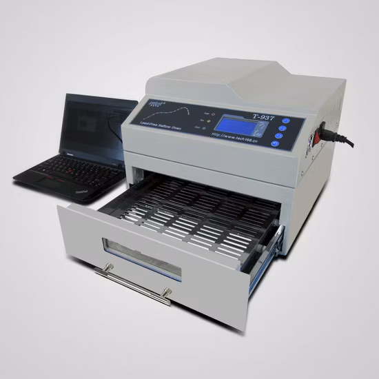 Puhui bleifreier Reflow-Ofen T937 Infrarot-IC-Heizung T